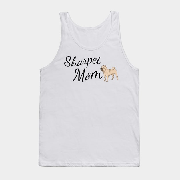 Sharpei Mom Tank Top by tribbledesign